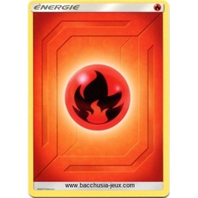 10 Cartes Pokémon Energie Feu série 2