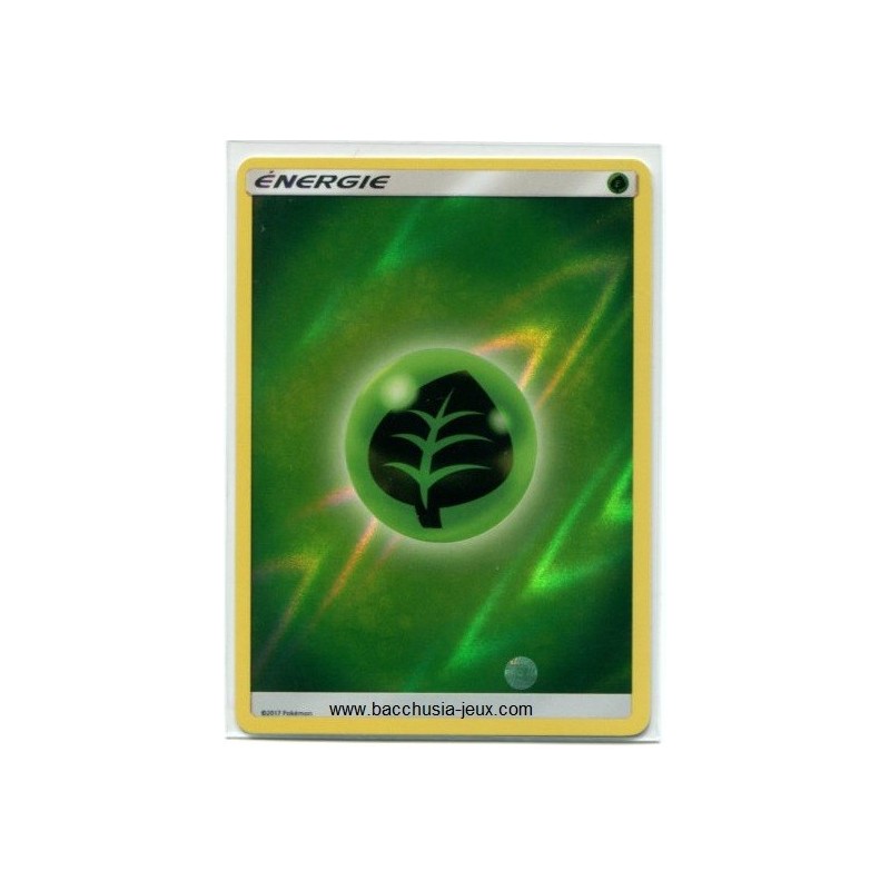 Cartes Pokémon Energie Plante Reverse