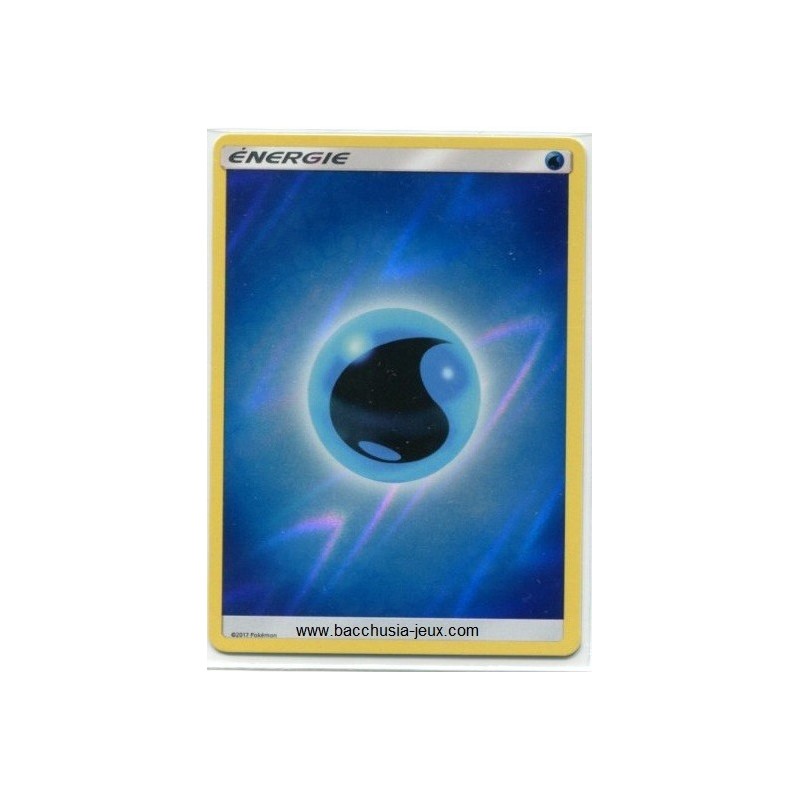 Cartes Pokémon Energie Eau Reverse