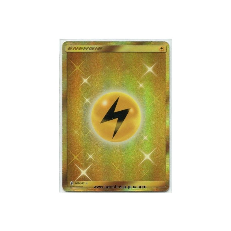 Cartes Pokémon SL2 168/145 Energie Electricité Secrète