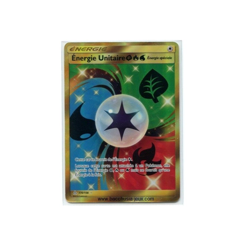 Cartes Pokémon SL5 170/156 Energie Unitaire Secrete Cartes Pokémon SL5 170/156 Energie Unitaire Secrete