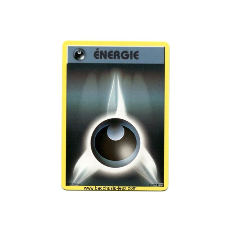 Carte Pokemon XY12 Energie Obscure 97/108