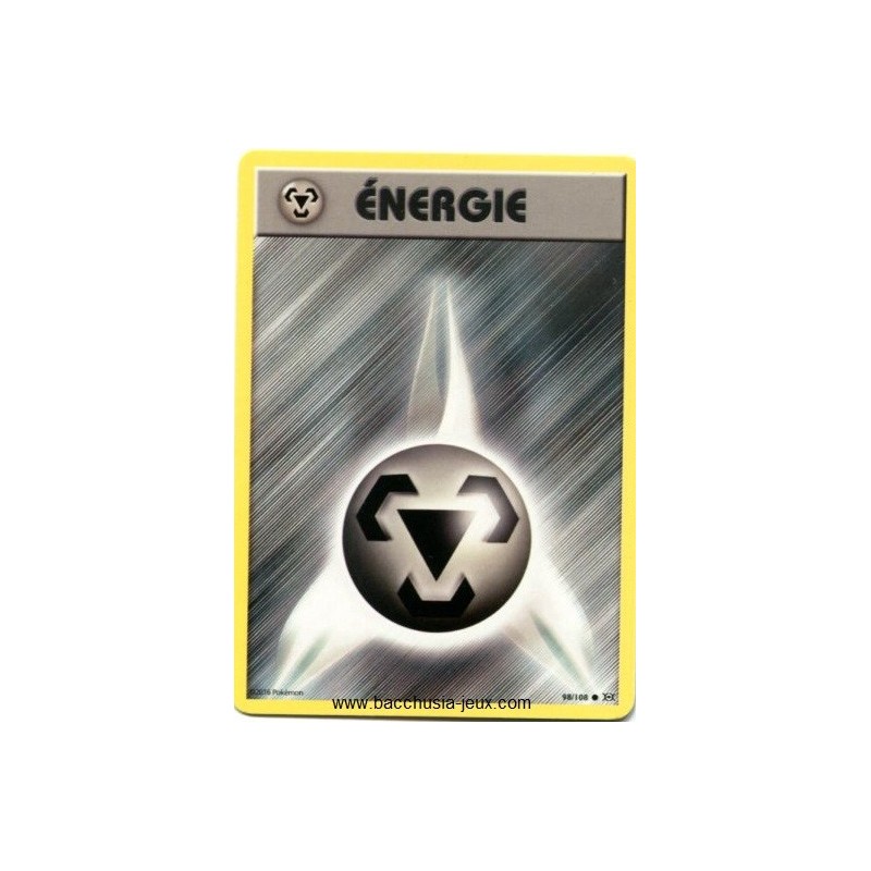 Carte Pokemon XY12 Energie Métal 98/108