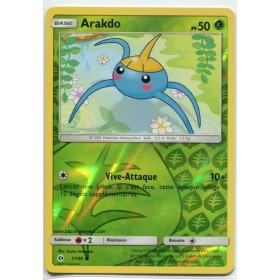 Carte Pokemon SL1 7/149 Arakdo Reverse