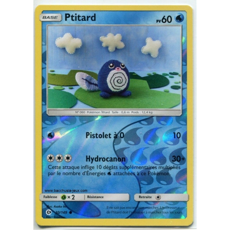 Carte Pokemon SL1 30/149 Ptitard Reverse