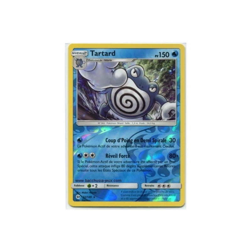 Carte Pokemon SL1 32/149 Tartard Holo Reverse