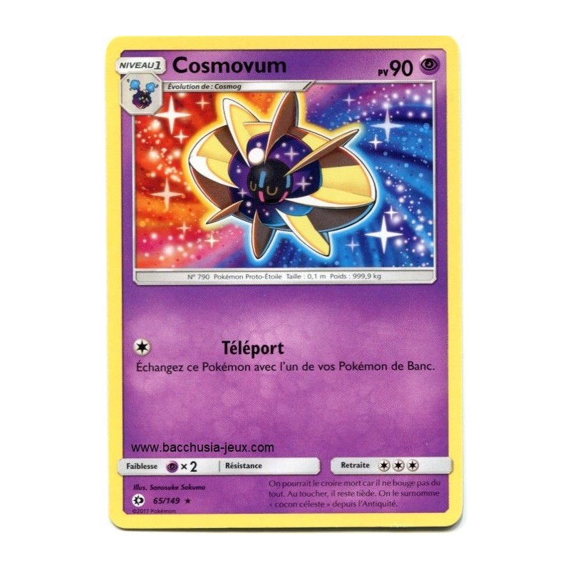 Carte Pokemon SL1 65/149 Cosmovum