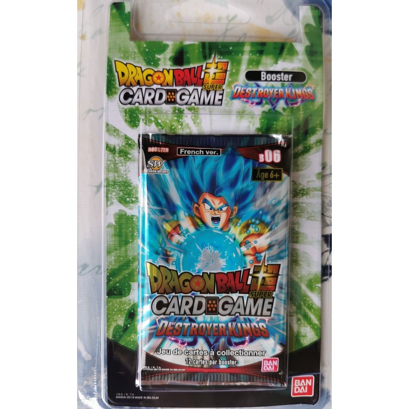 Dragon Ball Super - 1 Booster blister B06 - Destroyer Kings