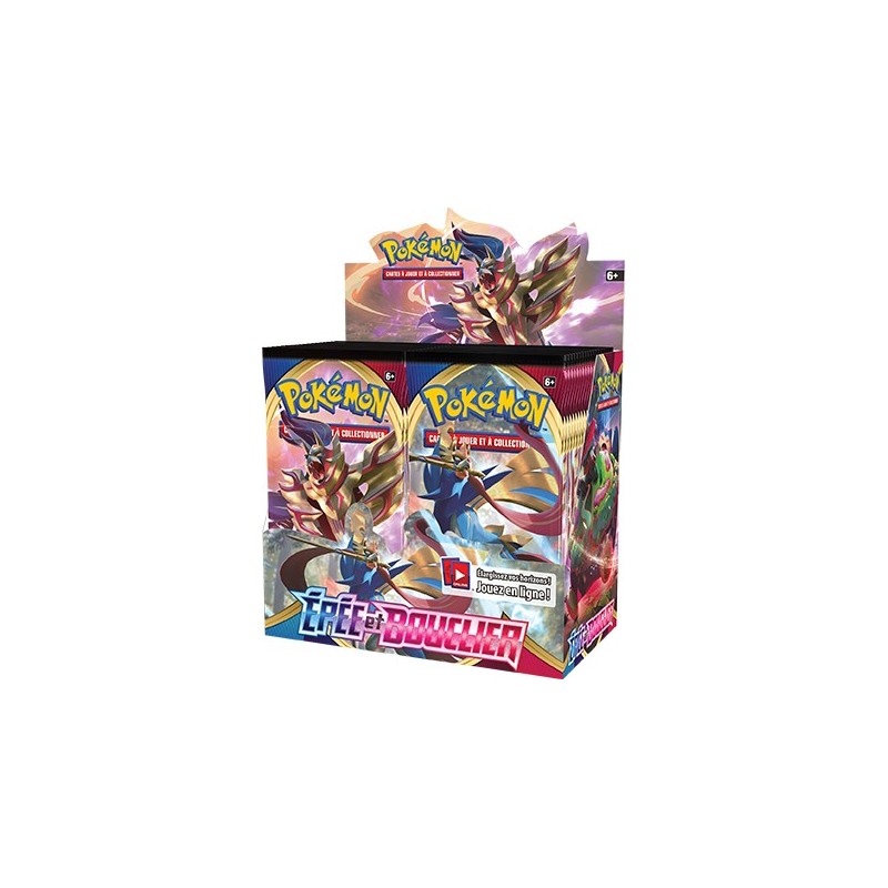 Pokemon Display EB01 Epée et Bouclier (36 boosters) Pokemon Display EB01 Epée et Bouclier (36 boosters)