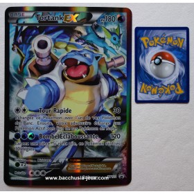 Carte Jumbo Tortank EX XY122 Collection pokemon coffret rouge et bleu