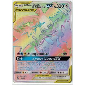 Carte Pokemon SL11.5 69/68 Escouade Sulfura, Electhor et Artikodin GX Secrete