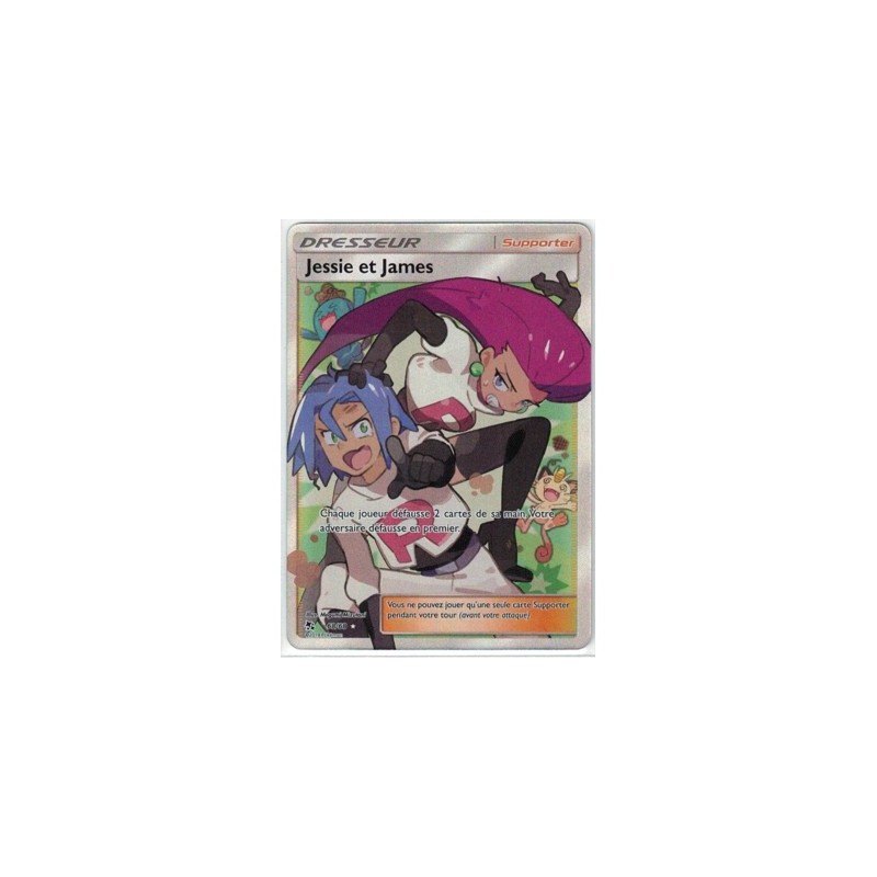 Carte Pokemon SL11.5 68/68 Jessie et James