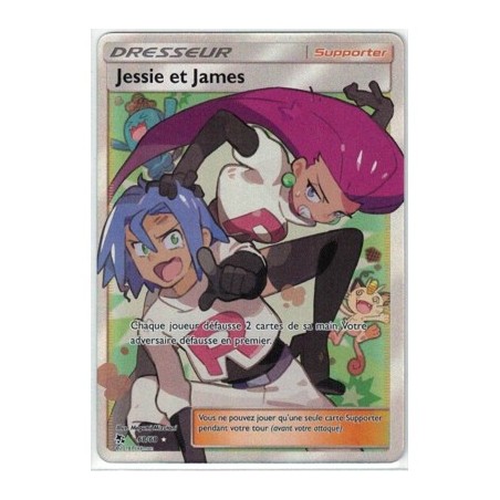 Carte Pokemon SL11.5 68/68 Jessie et James