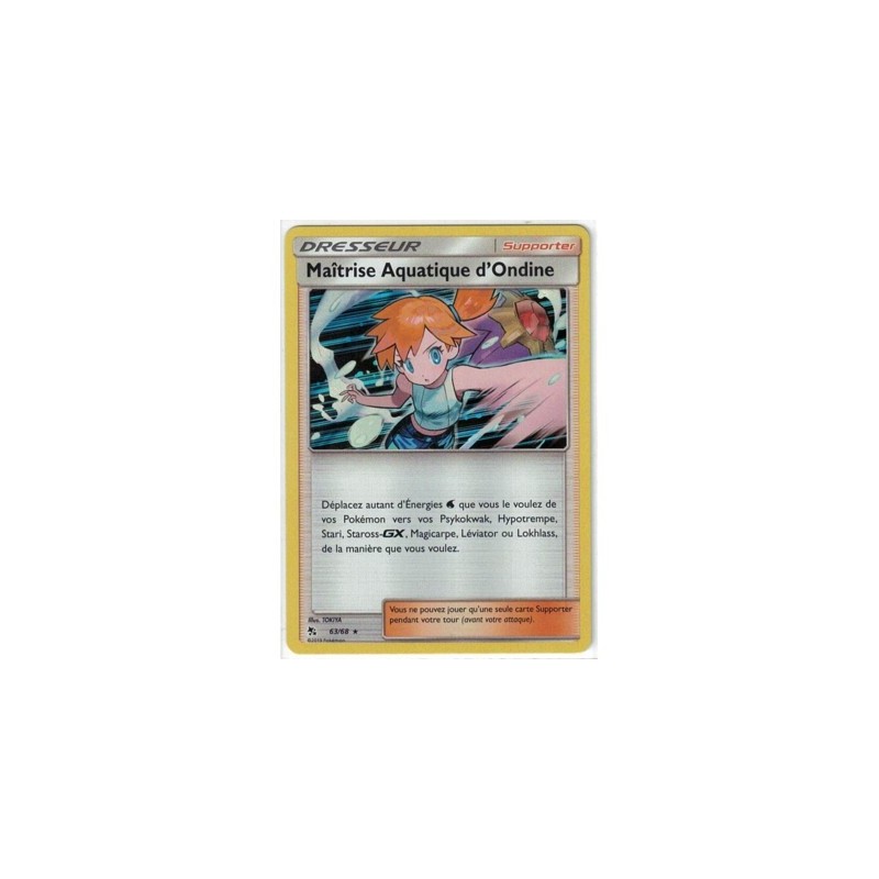 Carte Pokemon SL11.5 Maitrise Aquatique d'Ondine