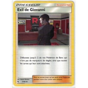 Carte Pokemon SL11.5 57/68 Exil de Giovanni