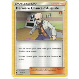Carte Pokemon SL11.5 52/68 Derniere Chance d'Auguste