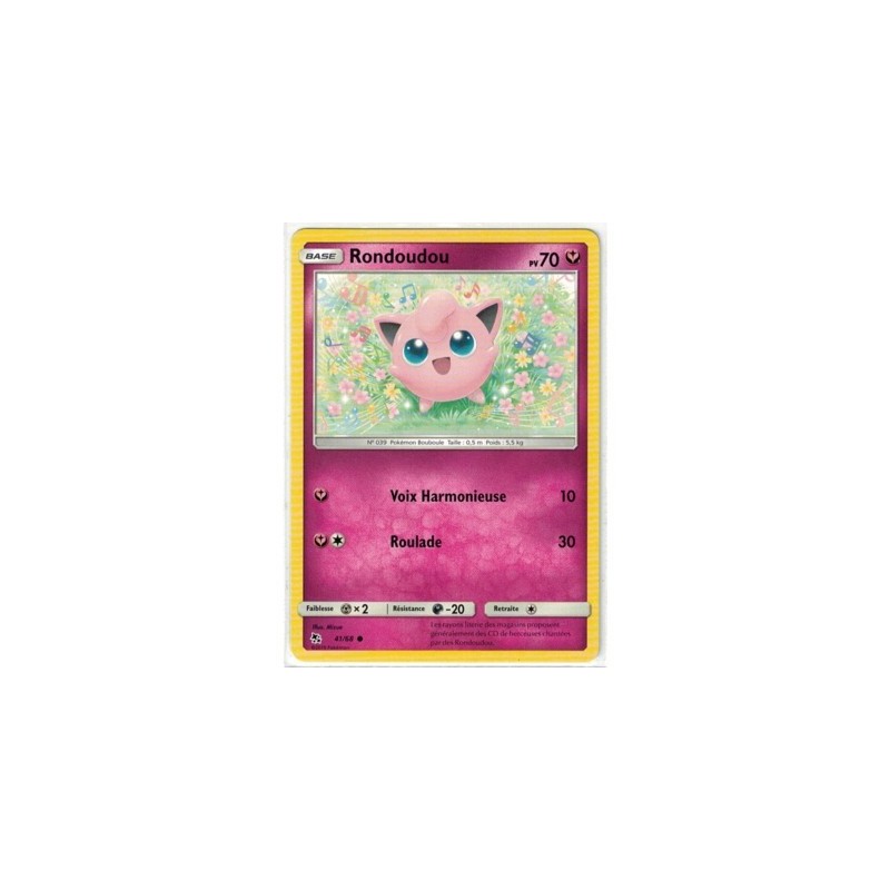 Carte Pokemon SL11.5 41/68 Rondoudou