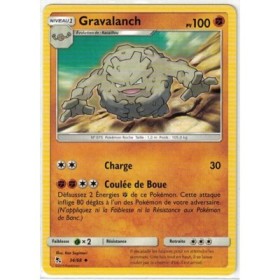 Carte Pokemon SL11.5 34/68 Gravalanch