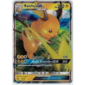 Carte Pokemon SL11.5 20/68 Raichu GX