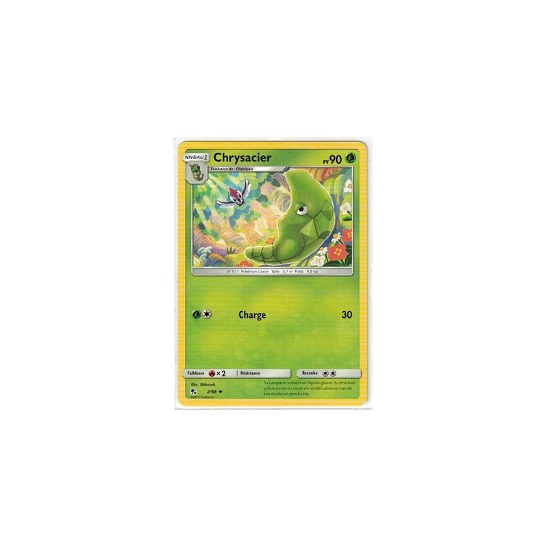 Carte Pokemon SL11.5 2/68 Chrysacier