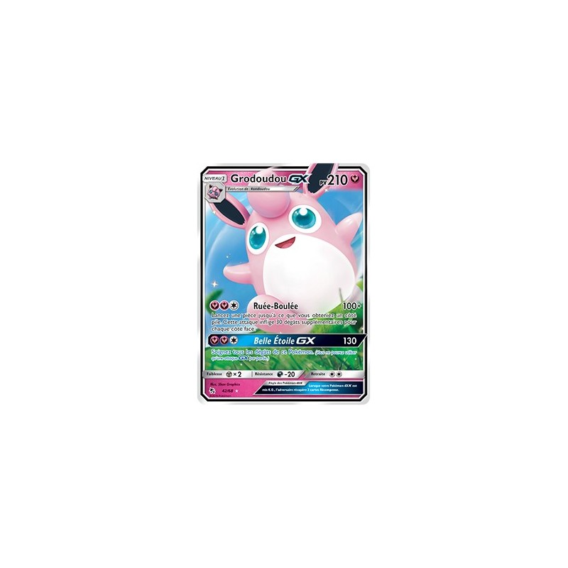 Carte Pokemon SL11.5 42/68 Grodoudou
