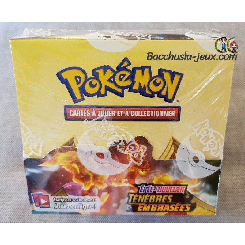 Achetez votre Display de 36 Boosters Pokemon Ténèbres Embrassées Chez  CardsToys