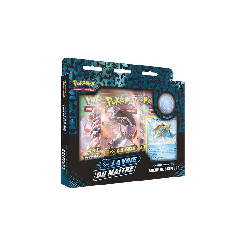 Pokemon Coffret Pin's EB03.5 La Voie du Maître - Arène de Skifford