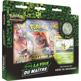 Pokemon Coffret Pin's EB03.5 La Voie du Maître - Arène de Greenbury