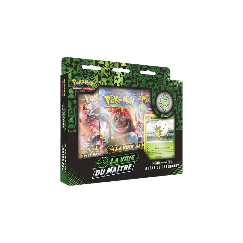 Pokemon Coffret Pin's EB03.5 La Voie du Maître - Arène de Greenbury