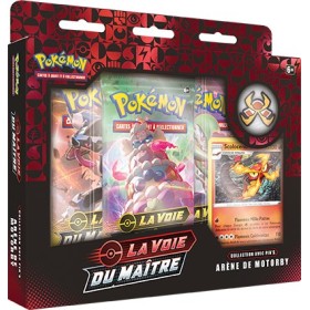 Pokemon Coffret Pin's EB03.5 La Voie du Maître - Arène de Motorby