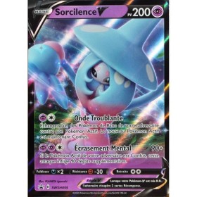 Pokemon Carte Promo SWSH055 Sorcilence V du Coffret EB3.5