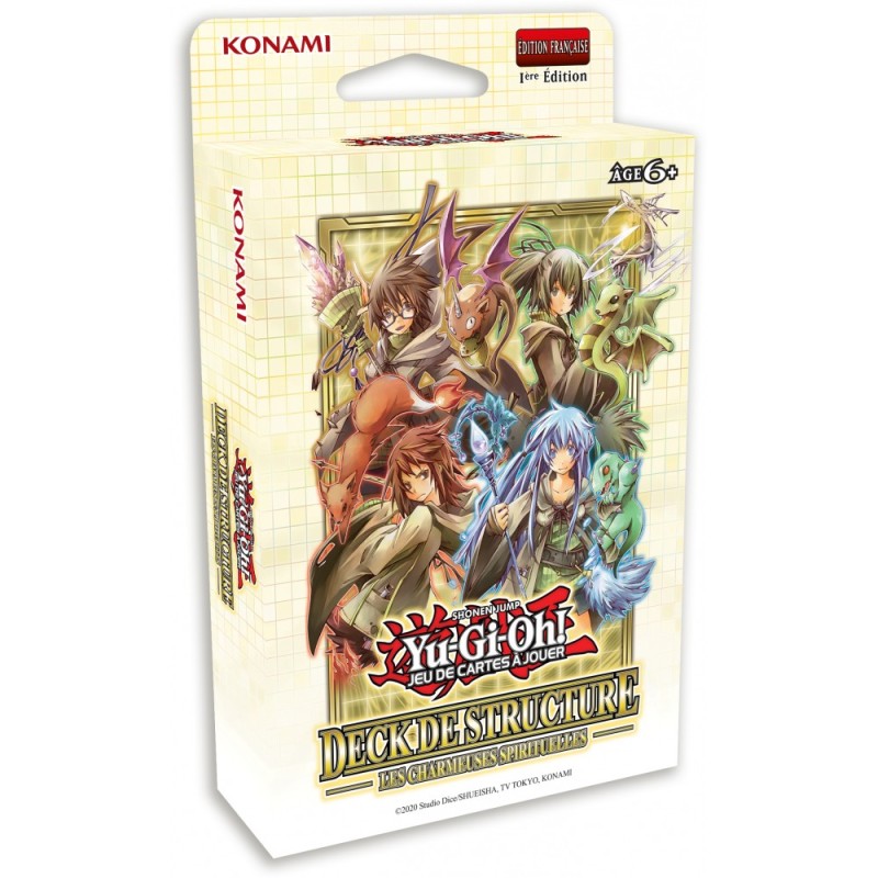 Deck De Structure Yu-Gi-Oh! Les Charmeuses Sprituelles Deck De Structure Yu-Gi-Oh! Les Charmeuses Sprituelles