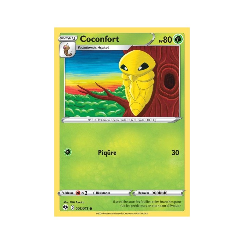Carte Pokemon EB3.5 3/73 Coconfort