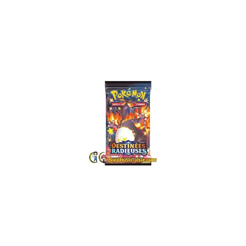 1 Booster Pokemon Destinees Radieuses Eb4 5 Bacchusia Jeux