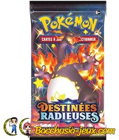 1 Booster Pokemon Destinees Radieuses Eb4 5 Bacchusia Jeux