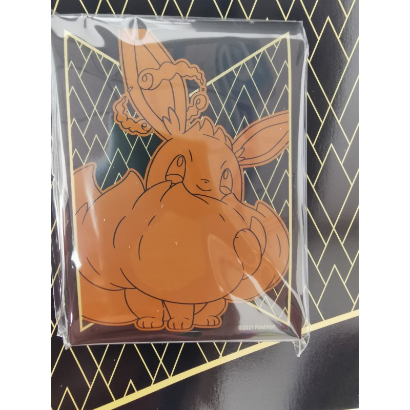 Pokemon Sleeve x65 protège carte Evoli ETB EB4.5