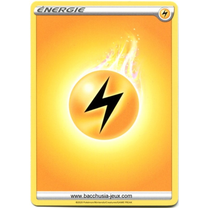 10 Cartes Pokémon Energie Electrique série 3