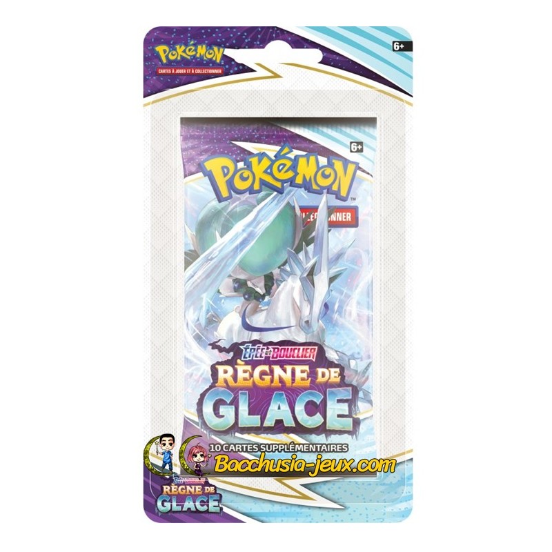 Booster Blister Pokémon Mon Epée et Bouclier 8 - Carte à