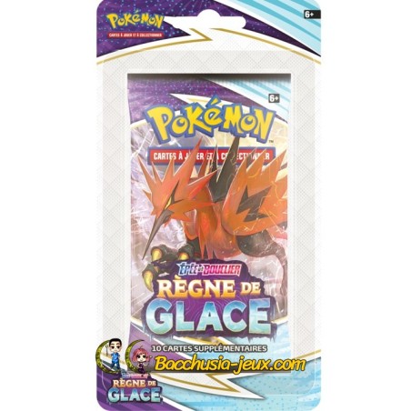 Acheter Booster Pokémon Epée & Bouclier EB6 Règne de Glace Acheter Booster Pokémon Epée & Bouclier EB6 Règne de Glace