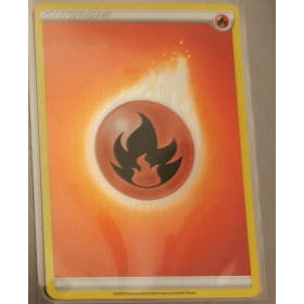 Carte Pokémon Energie Feu Reverse S3
