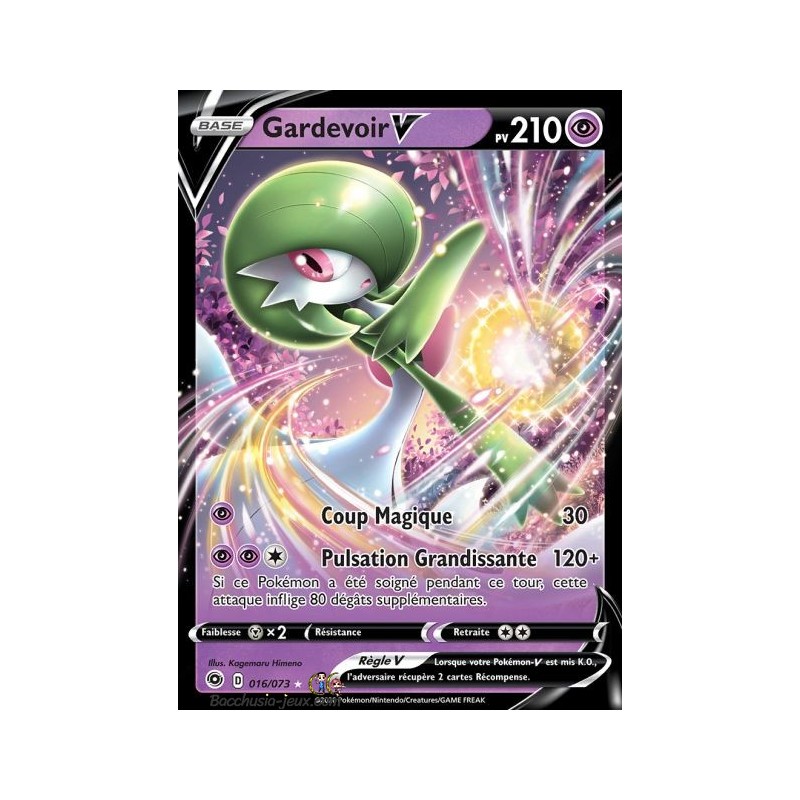 Carte Pokemon EB3.5 16/73 Gardevoir V