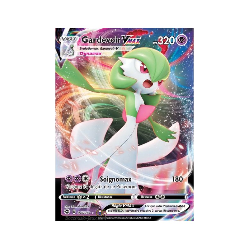 Carte Pokemon EB3.5 17/73 Gardevoir V Max