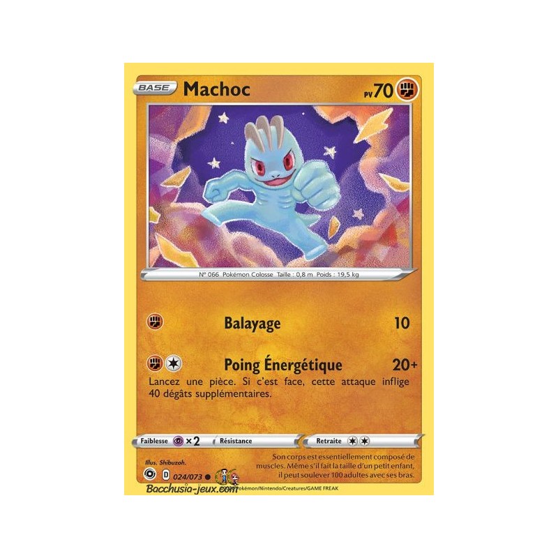 Carte Pokemon EB3.5 24/73 Machoc