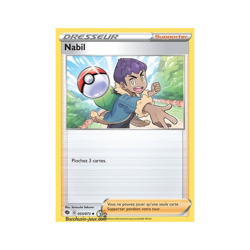 Carte Pokemon EB3.5 53/73 Nabil