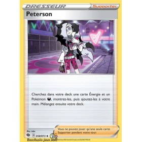 Carte Pokemon EB3.5 58/73 Peterson