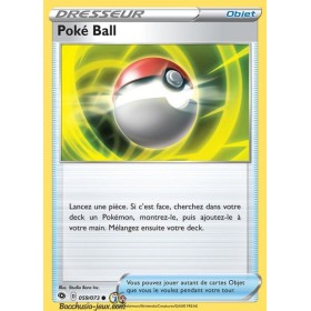 Carte Pokemon EB3.5 59/73 Poké Ball