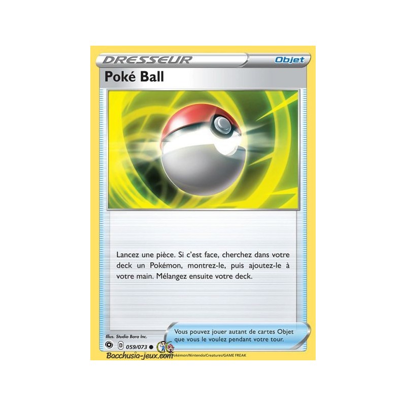 Carte Pokemon EB3.5 59/73 Poké Ball