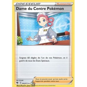 Carte Pokemon EB3.5 60/73 Dame du Centre Pokémon