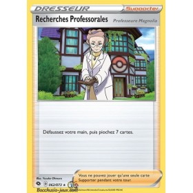 Carte Pokemon EB3.5 62/73 Recherches Professorales