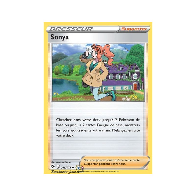 Carte Pokemon EB3.5 65/73 Sonya